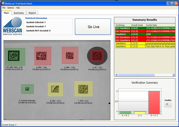 Webscan TruCheck 2D OmniάOM-1075OM-80GOM-150G